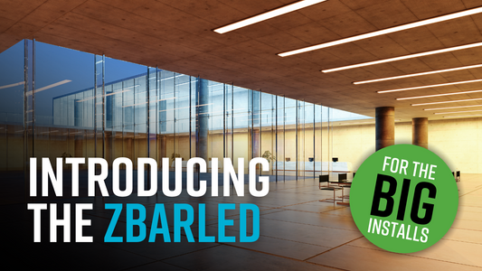 LED dimming for commercial spaces and BIG installs: introducing the ZBARLED